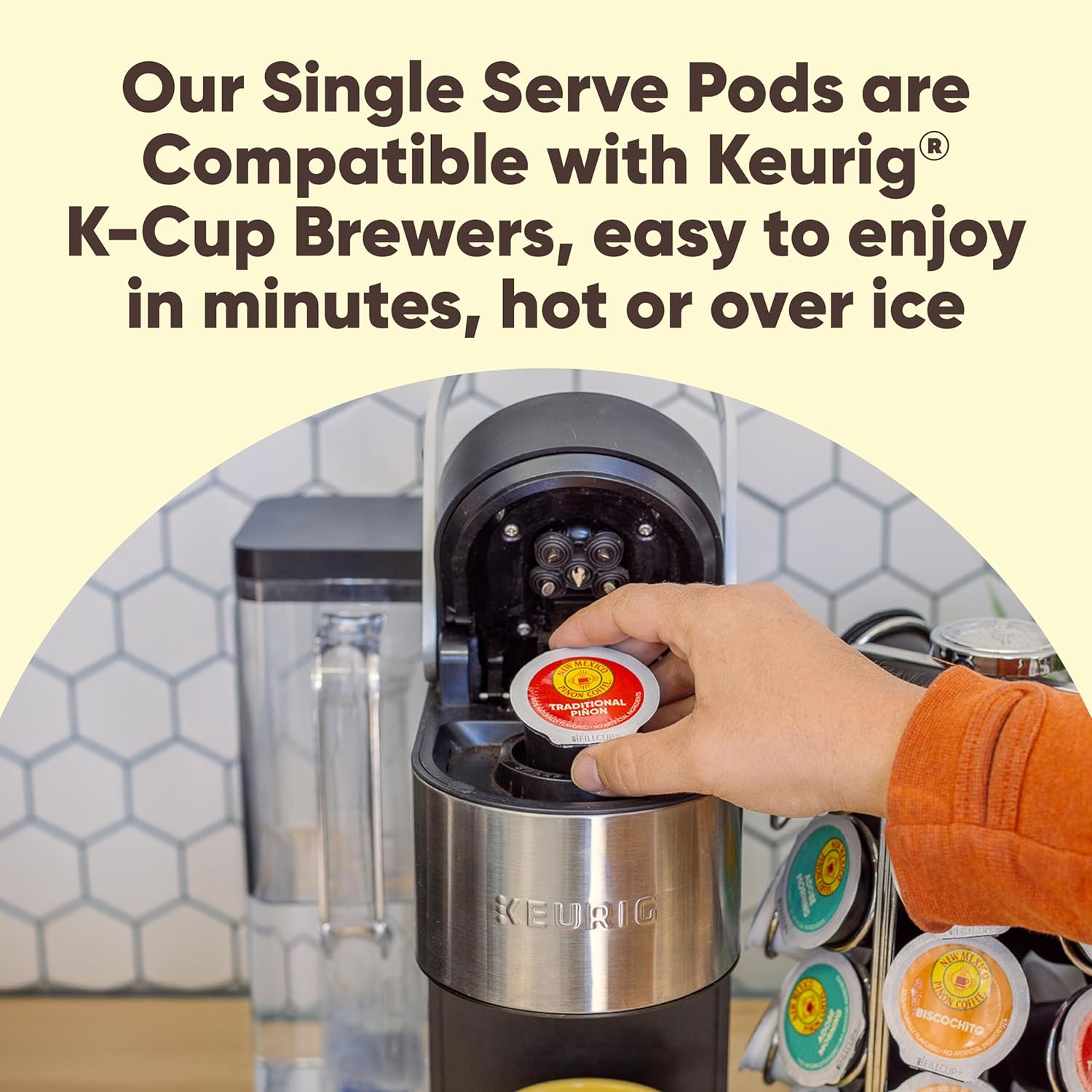 New Mexico Piñon Naturally Flavored Coffee K Cups Ethiopia Ubuy