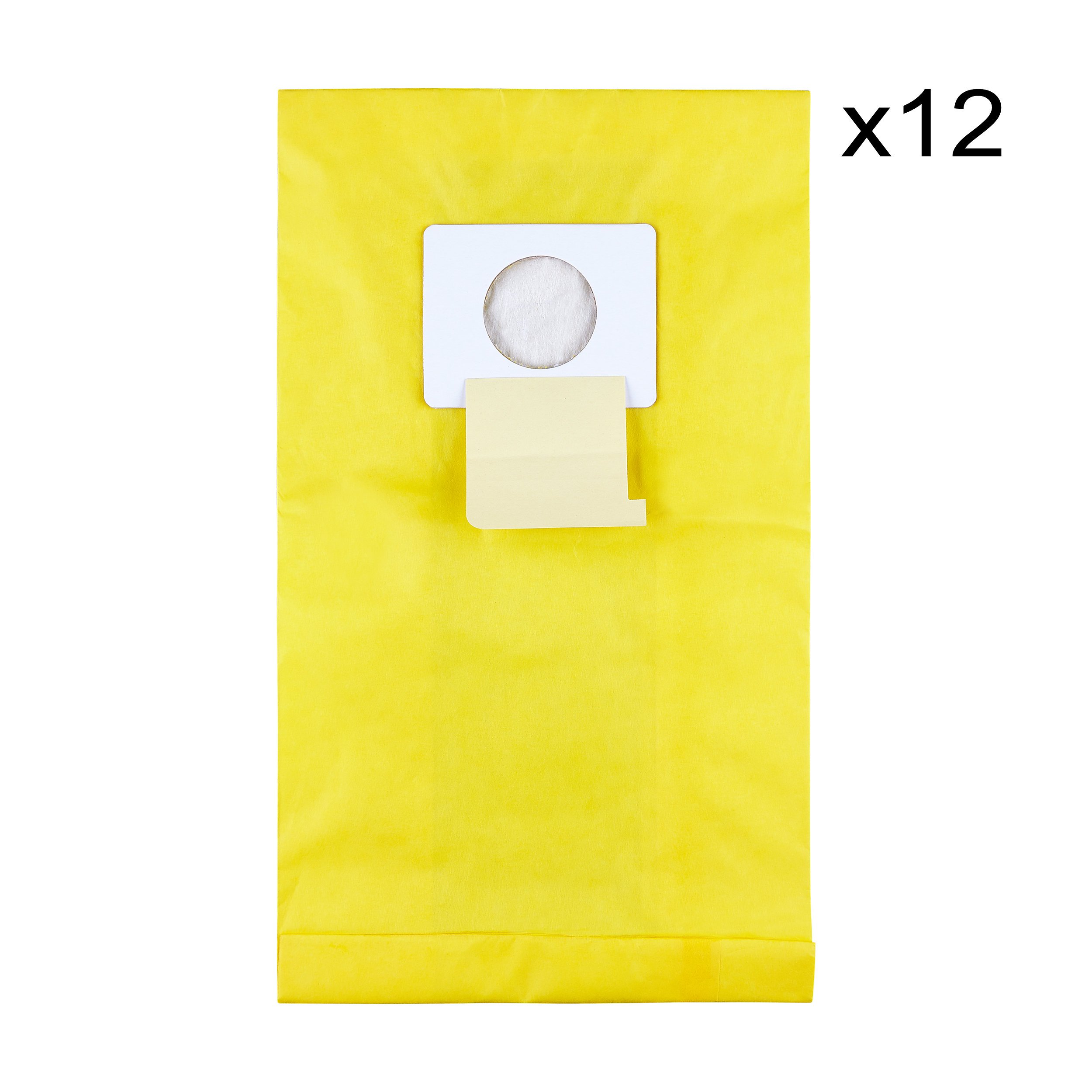 Kenmore Canister Type C Vacuum Bags. Fits 5055, 50557 and 50558 Panasonic Type C-5 Models - 12 Pack