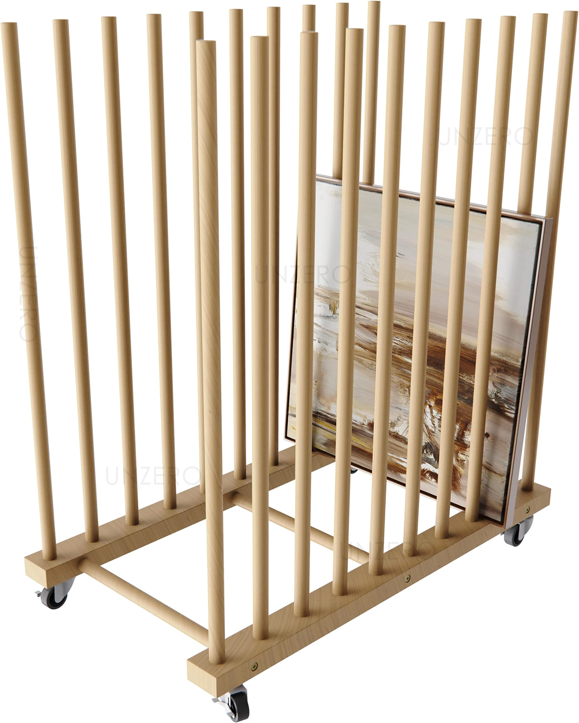 Art Canvas Storage Rack