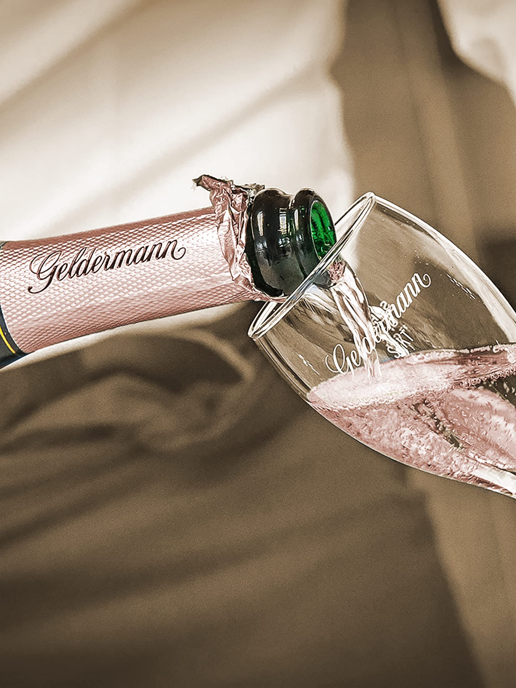 Geldermann Sekt Rosé traditioneller Flaschengärung 6 x 0,75l