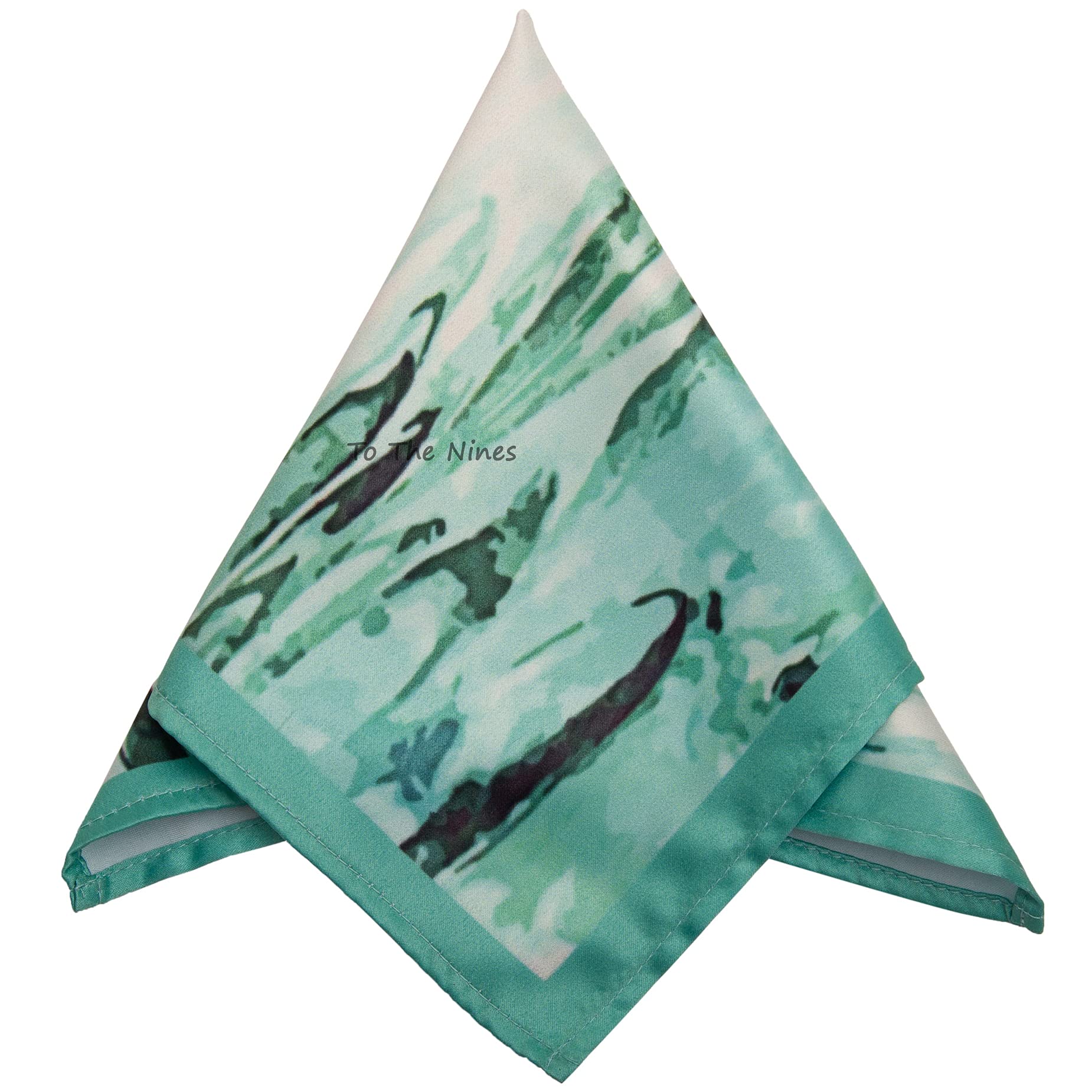 Men's Pocket Square Green