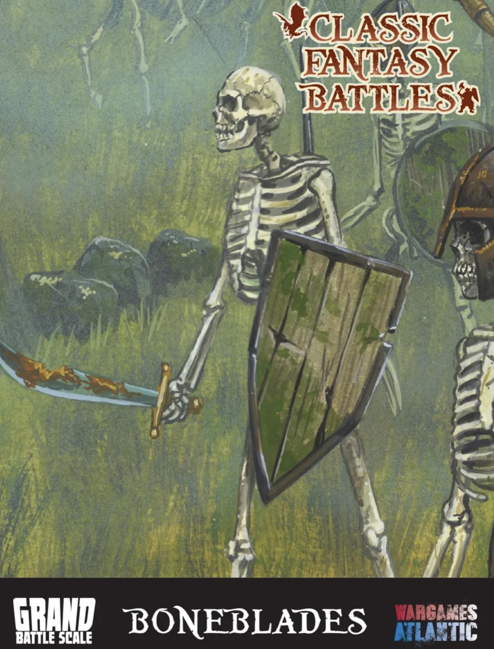 Wargames Atlantic, Classic Fantasy Battles, Boneblades, 15MM Scale Miniatures
