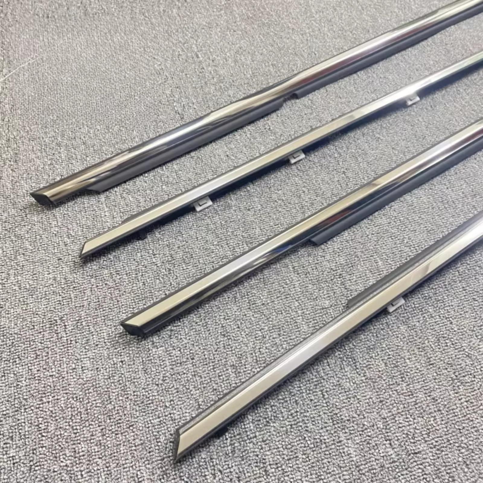 Per Camry 2001-2005 Guarnizione In Gomma Protettiva Per Vetri 75720-33080 4 Pezzi Gomma Per Vetri Per Finestrini Cromati Striscia Sigillatura Bordo Dell'auto
