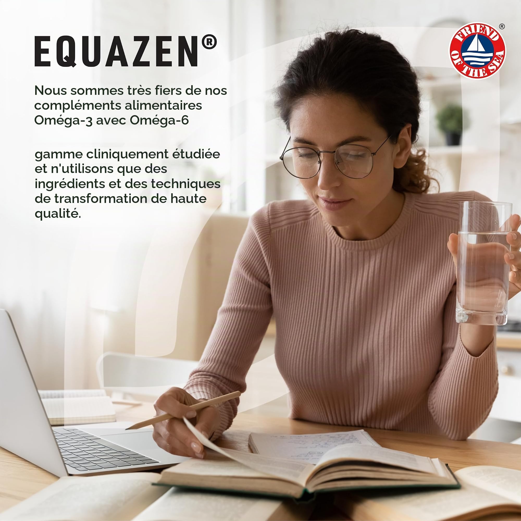 Equazen, Eye Q Omega 3 & 6, 180 bouchonsules