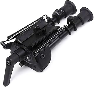 Freelight 6-9 Inch Tactical/Sniper Profile Adjustable Height Swivel Style Bipod Tilting with Built in Podlock - Freelight