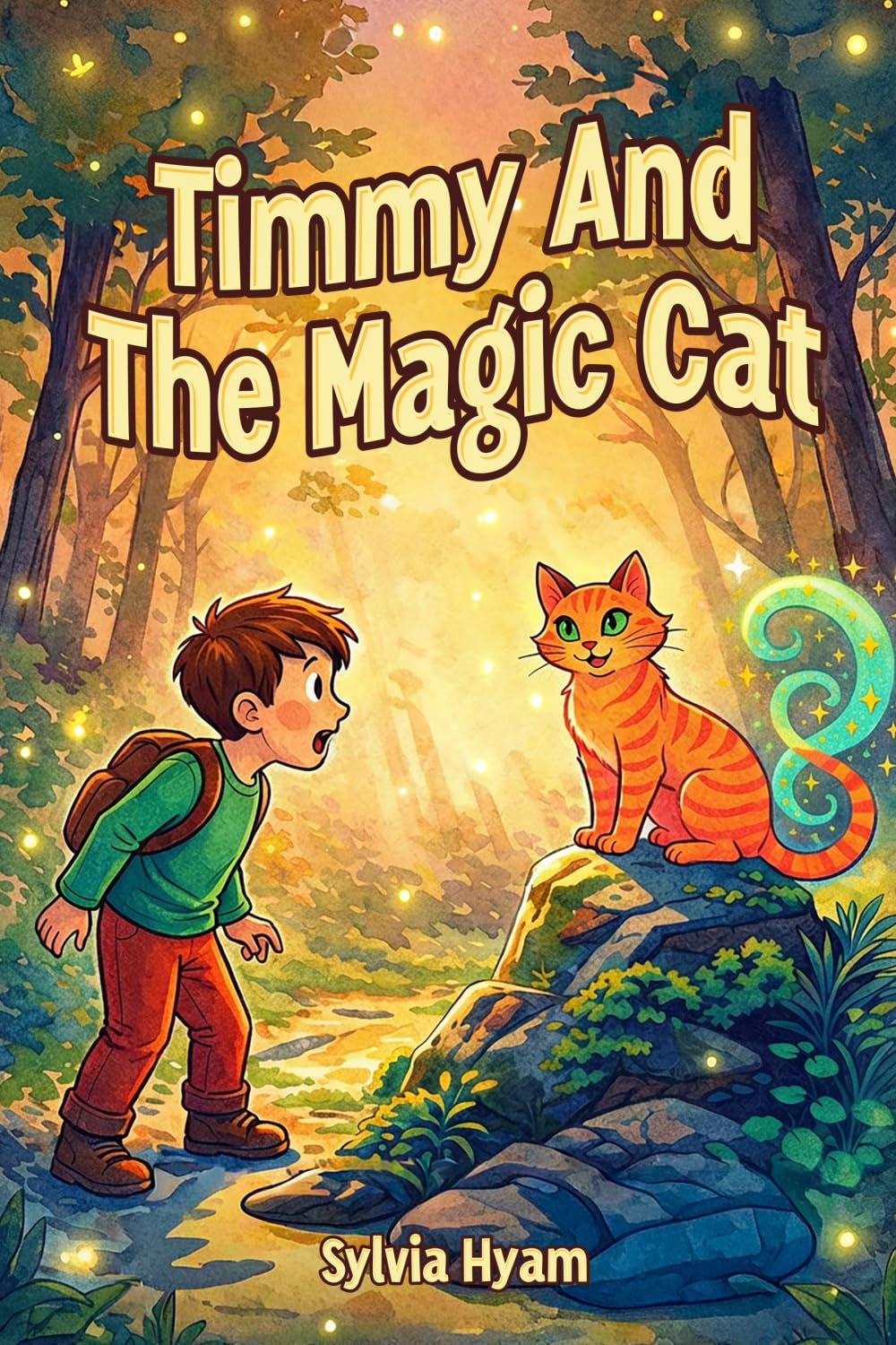 Timmy and the Magic Cat: A Story of Friendship, Courage, and Magic