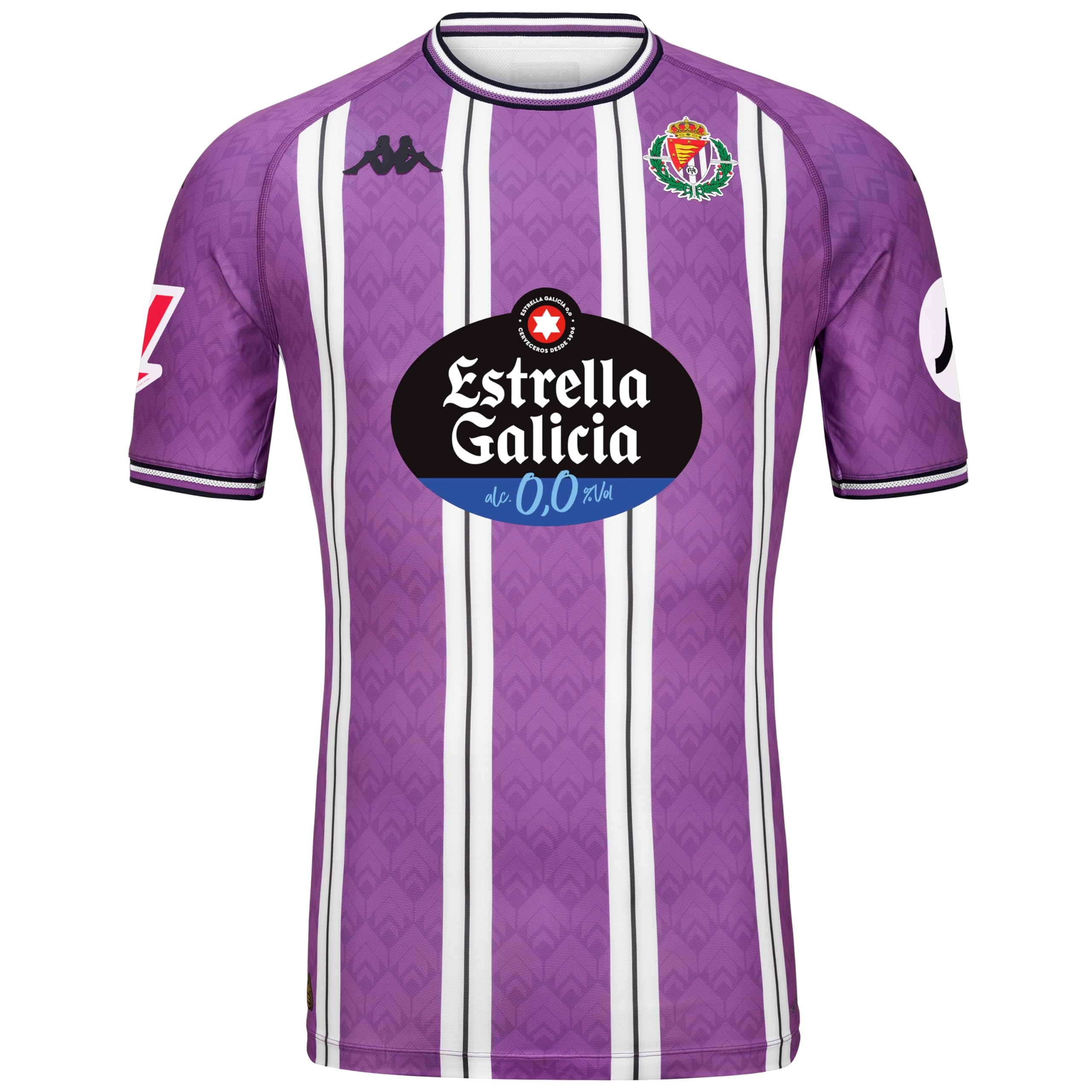 Kappa Kombat Home Valladolid L - Football Kit Purple