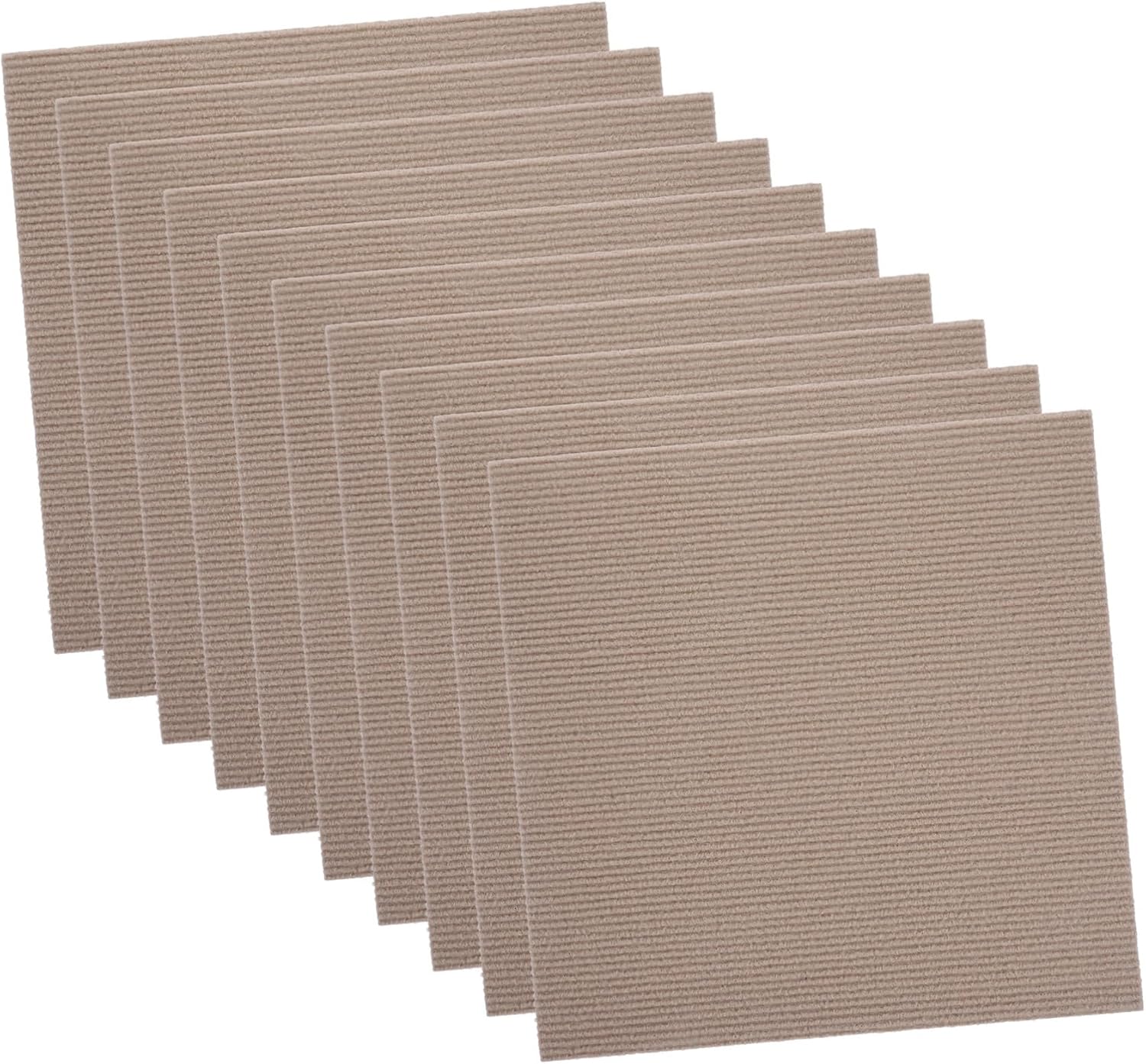 Levemolo Self Adhesive Floor Tiles 10 Pack Peel and Stick Removable Carpets for Easy Install