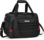 Underseat Carry On Luggage Bag Airplanes Personal Item Bags Weekender Overnight Travel Tote Bag Shoulder Small Softside Carry on Luggage Travel Duffel Bags for Men Women -16 in Navy Blue
