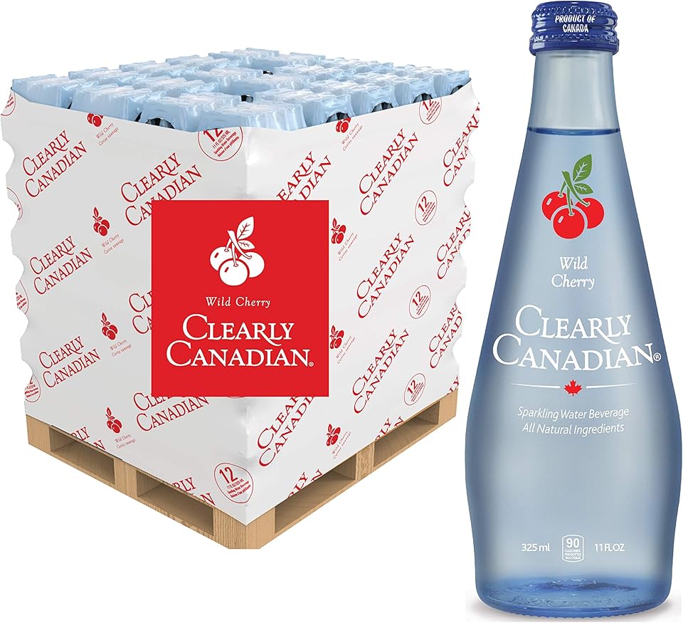 Amazon.ca Clearly Canadian Pallets