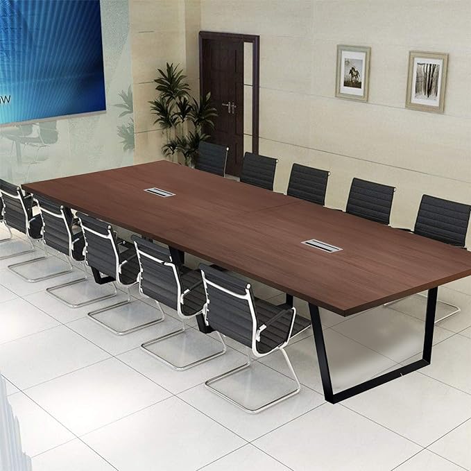 TERRIFIC OFFICE 12 Foot Conference Room Table Modern