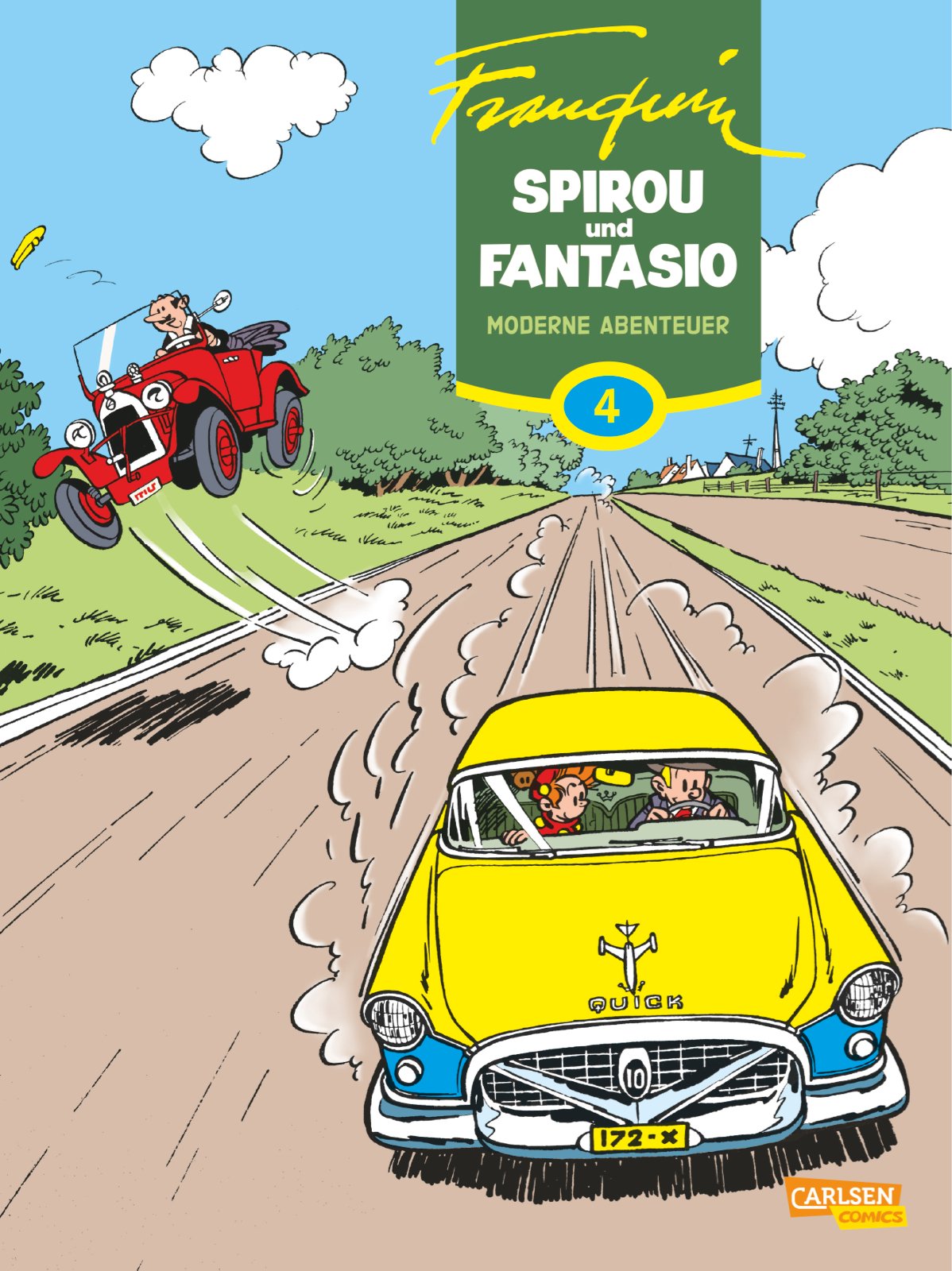 Spirou und Fantasio Gesamtausgabe 4: Moderne Abenteuer (4): Hochwertige Ausstattung