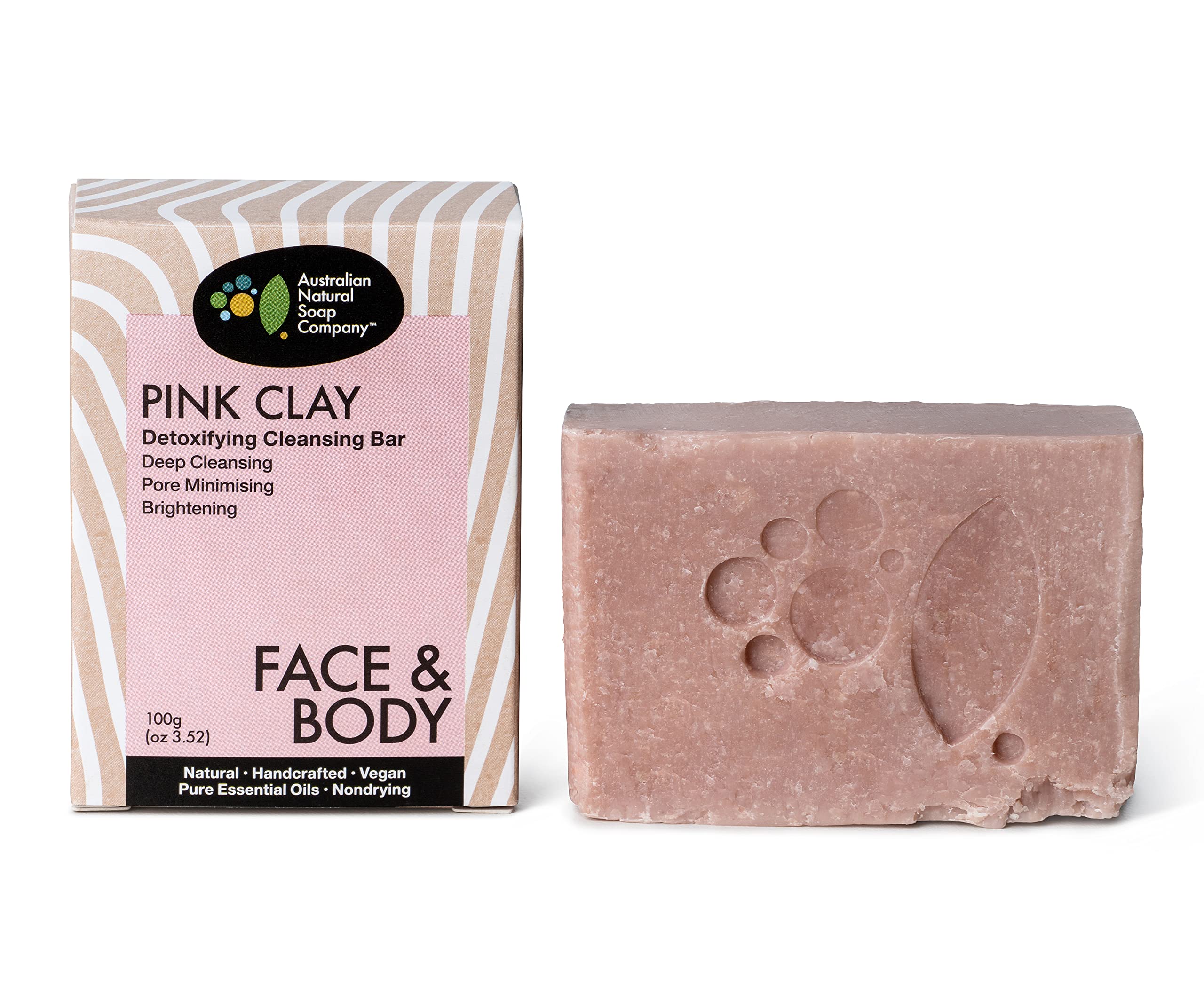 The Australian Natural Soap CompanyPink Clay Detoxifying Cleanser