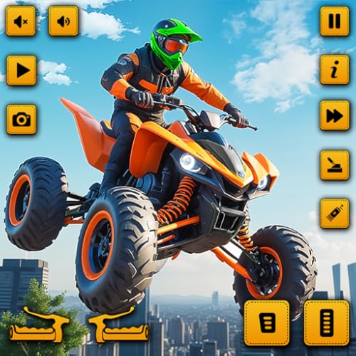 Offroad ATV Racing Stunt Simulator – Futuristic City Quad Driving Offroad ATV Racing Stunt Simulator – Futuristic City Quad Driving
