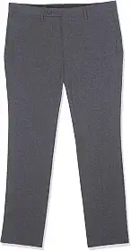 Terno masculino moderno de alto desempenho separado | Terno social masculino |, Carvão sólido, 32W x 30L