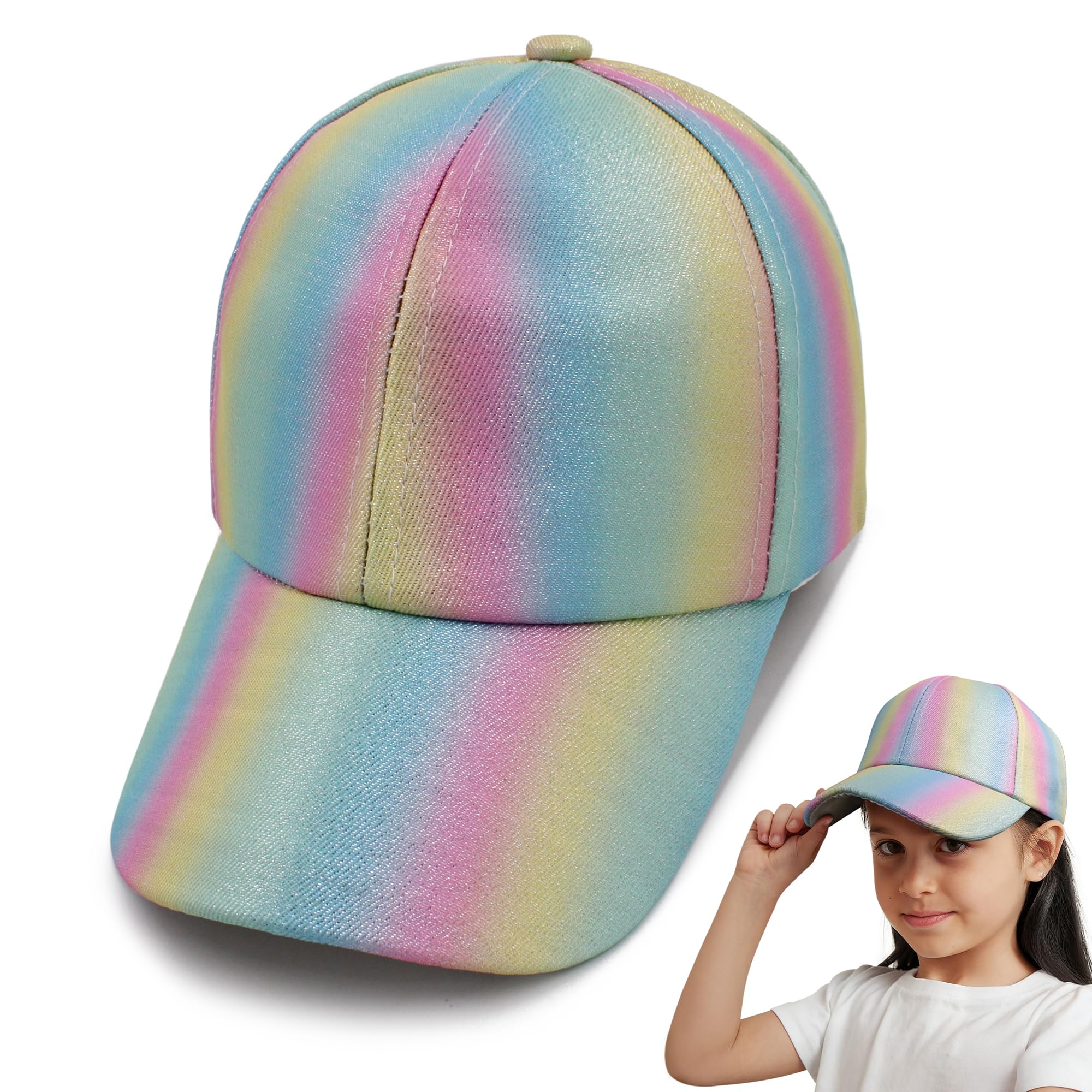 VRITRAZ Stylish Kids Baseball Caps for Girls, 6 to 14 Years Old-picture-28