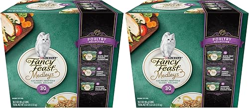 Miniatura 12 de Purina Fancy Feast Medleys Colección de pollo, comida húmeda para gatos, paquete de variedad - (Paquete de 30) latas de 3oz