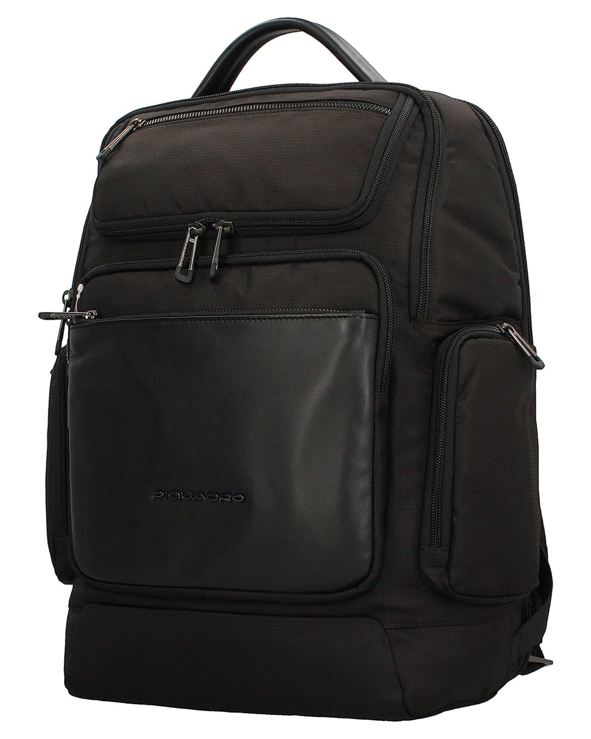 PIQUADRO Schwarz, Men’s Backpack, Schwarz, Taglia unica -