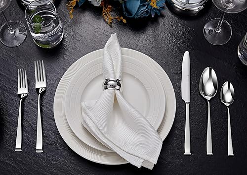 Miniatura 13 de Alexander - Juego de 4 tenedores finos, acero inoxidable 18/10, bien hechos, aptos para lavavajillas, tenedores resistentes