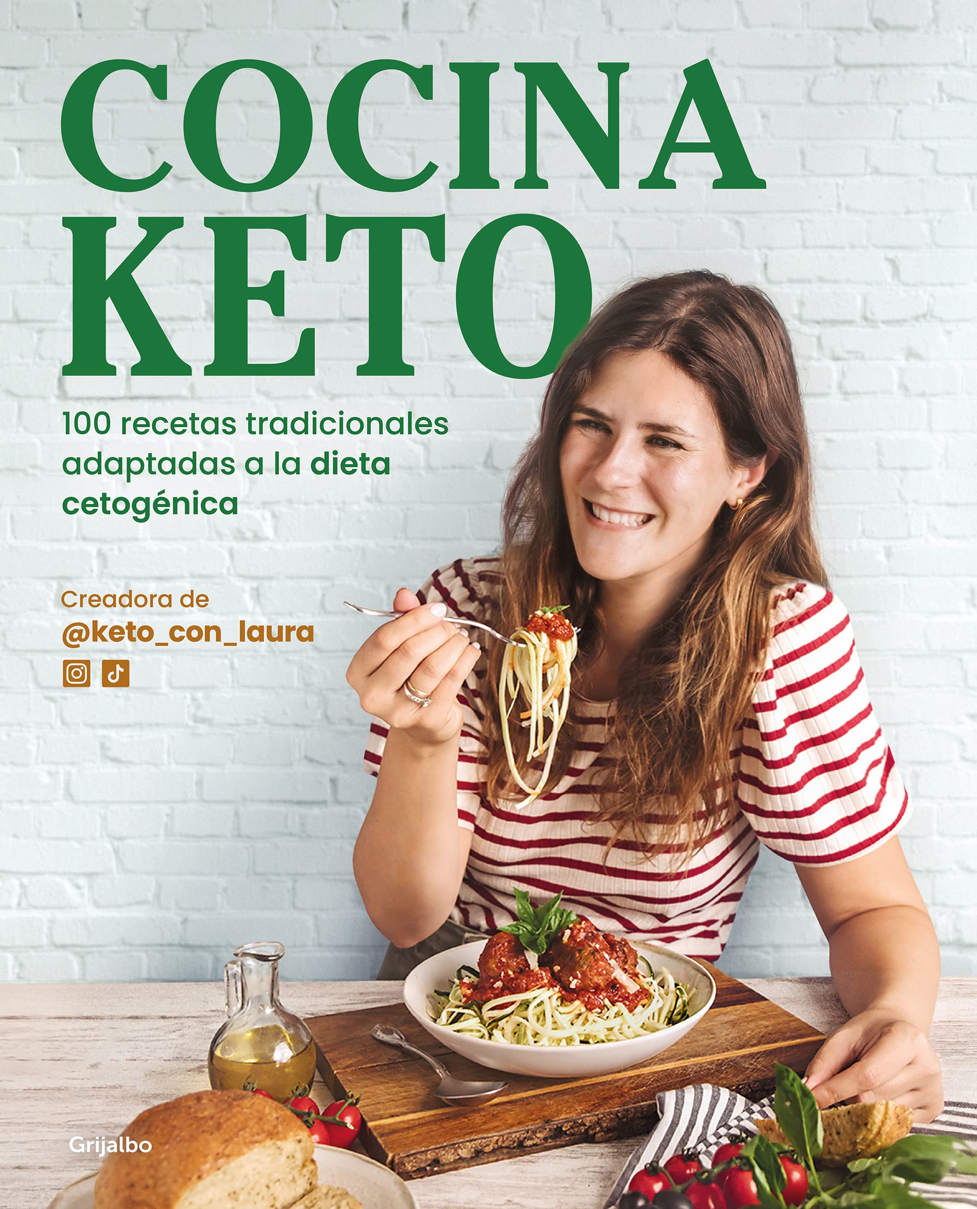 Cocina keto: 100 recetas tradicionales adaptadas a la dieta cetogénica (Spanish Edition)