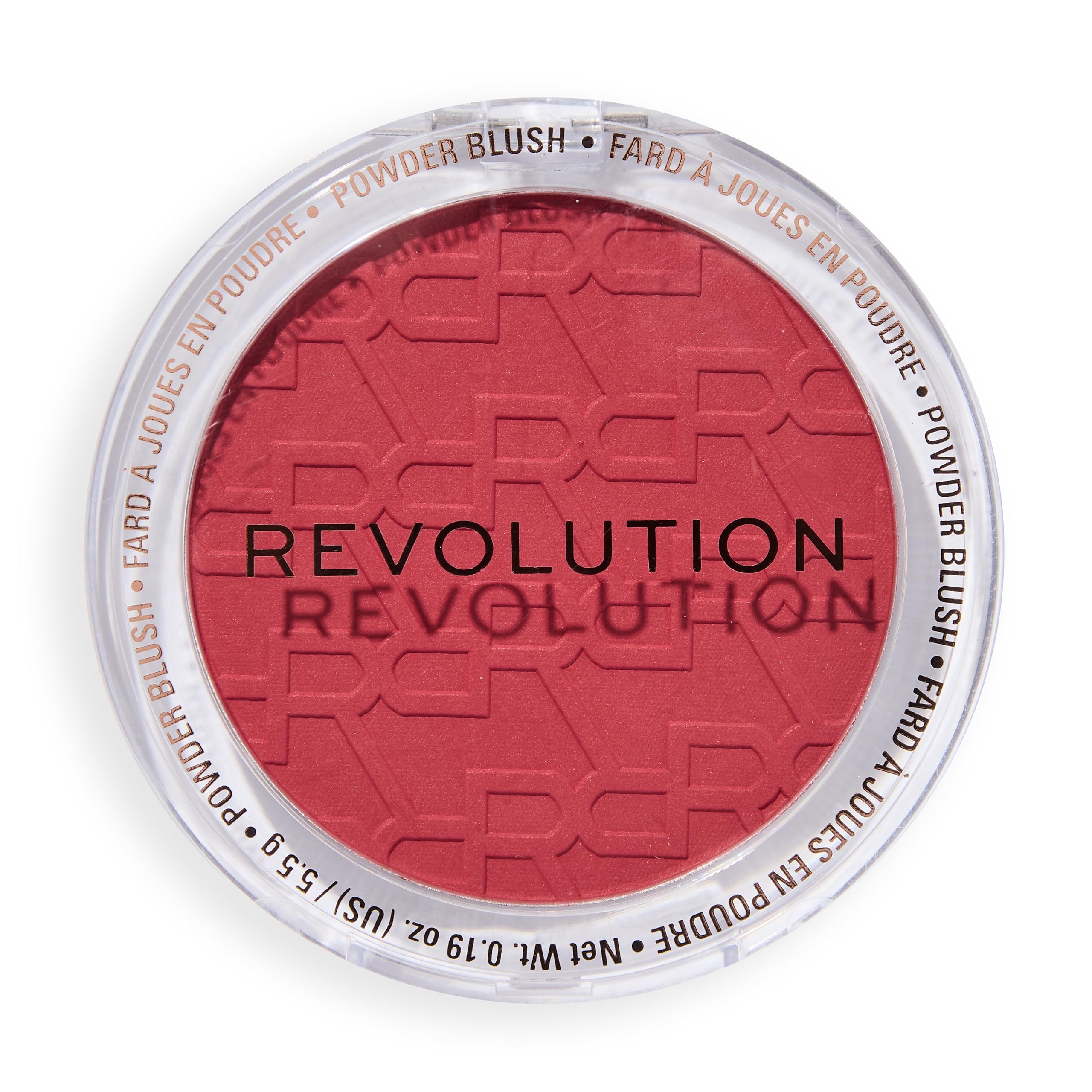 Revolution Blusher Reloaded, Airbrush-Effekt, Aufbaubarer Blush, Weich Mattes Finish, Vegan & Tierversuchsfrei, Rose Kiss, 7.5g