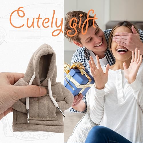 Miniatura 3 de Funda con capucha para pomo de palanca de cambios de automóvil, funda para palanca de cambios, bonito interior de automóvil y accesorios