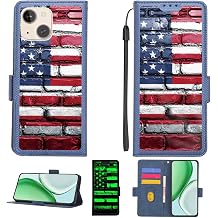 jioeuinly Case Compatible for Heyxfome x3a 2025 Phone Case Flip Cover [with Tempered Glass Screen Protector][RFID Blocking][Luminous Effect] PTL-GQ
