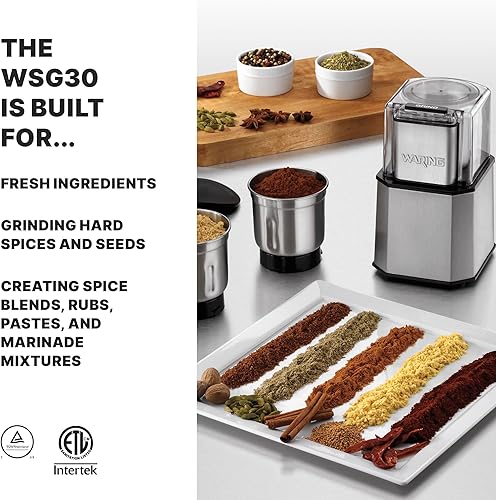 Miniatura 2 de Waring Molinillo eléctrico comercial de especias de servicio medio WSG30