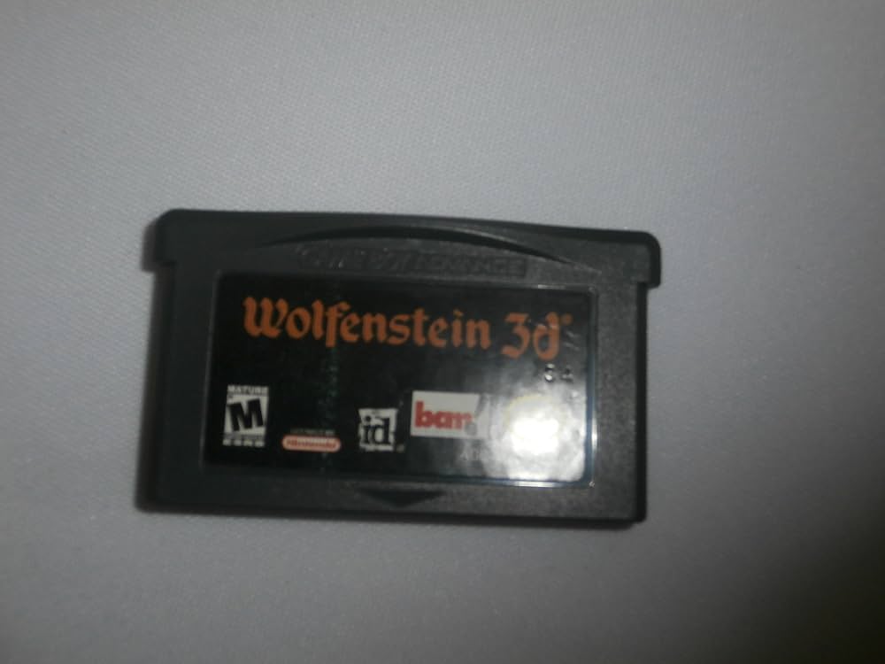 Amazon.com: Wolfenstein 3D - Game Boy Advance : Video Games