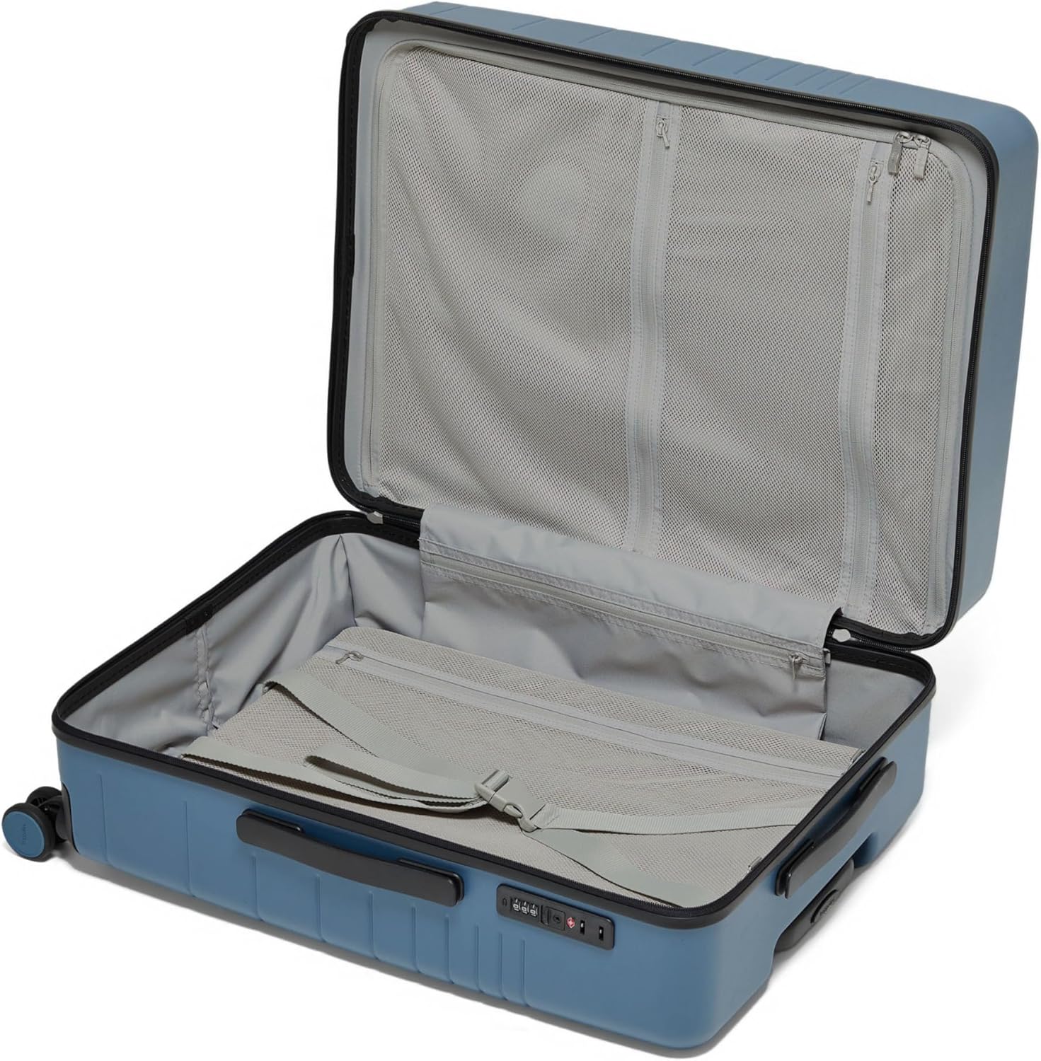 Baggallini Set Wave 26” 4 Wheel Hardside Luggage - Lightweight Suitcase with Wheels