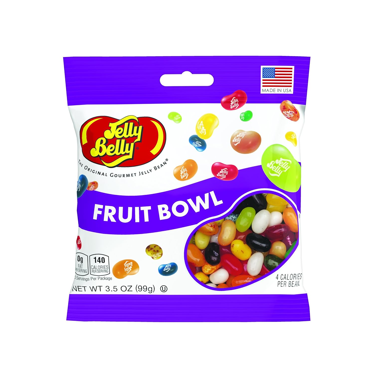 Jelly Belly Fruit Bowl Jelly Beans, Assorted Fruit Flavors