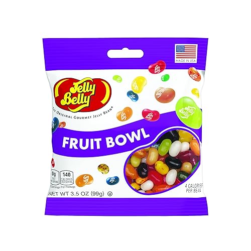 Jelly Belly Frutero Jelly Beans, sabores de frutas surtidos, 3.5 onzas, paquete de 12
