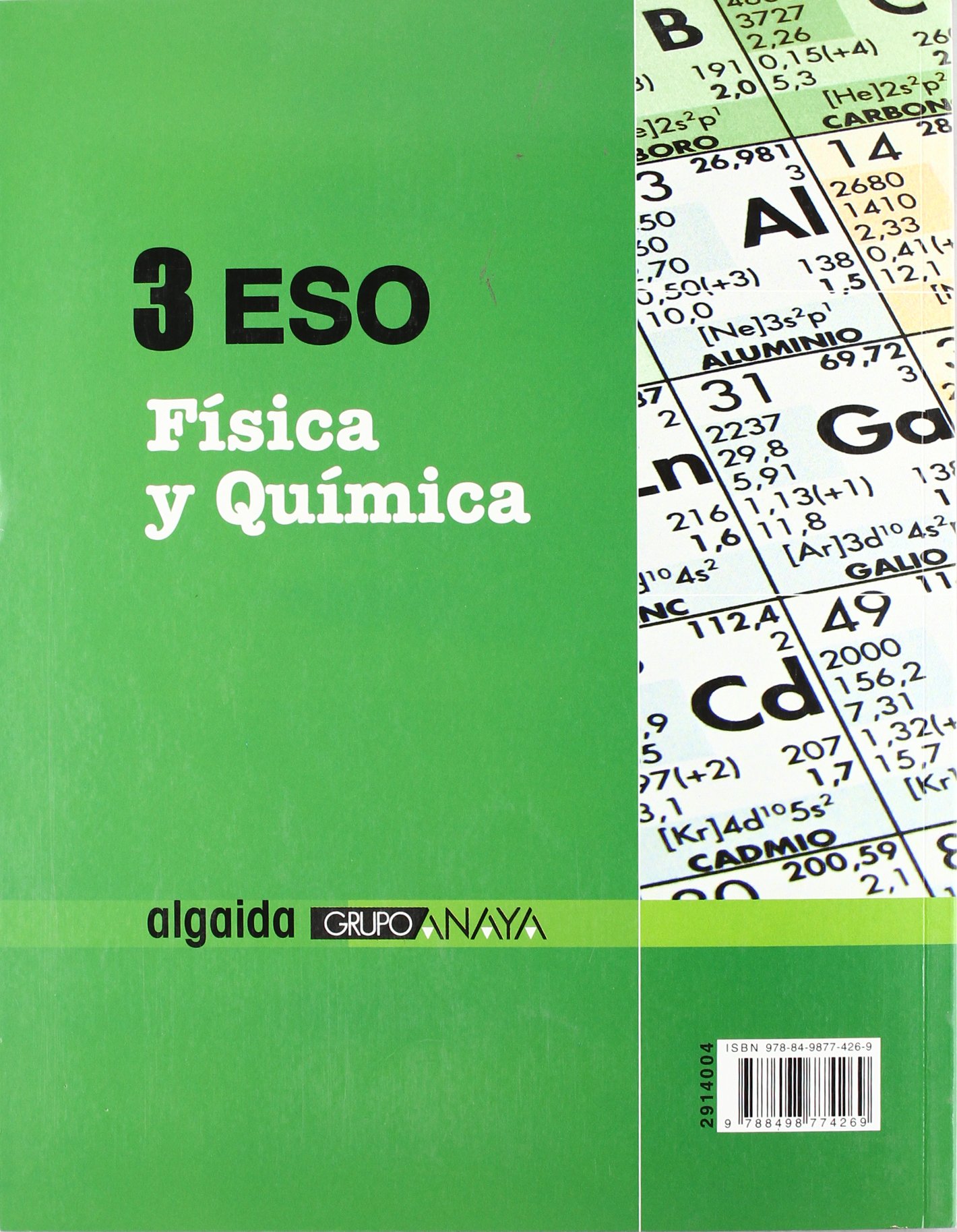 Física y Química 3º ESO