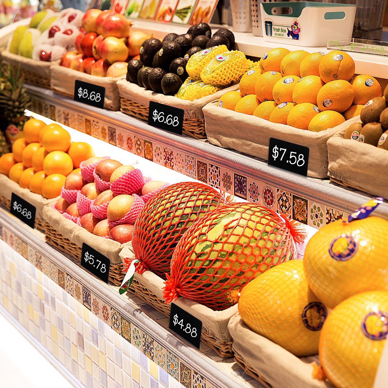 18 Lavagnette Segnaposto Mini - Cartelli Scrivibili Per Tavoli, Matrimoni, Ristoranti | Accessorio Eventi - Foto 4