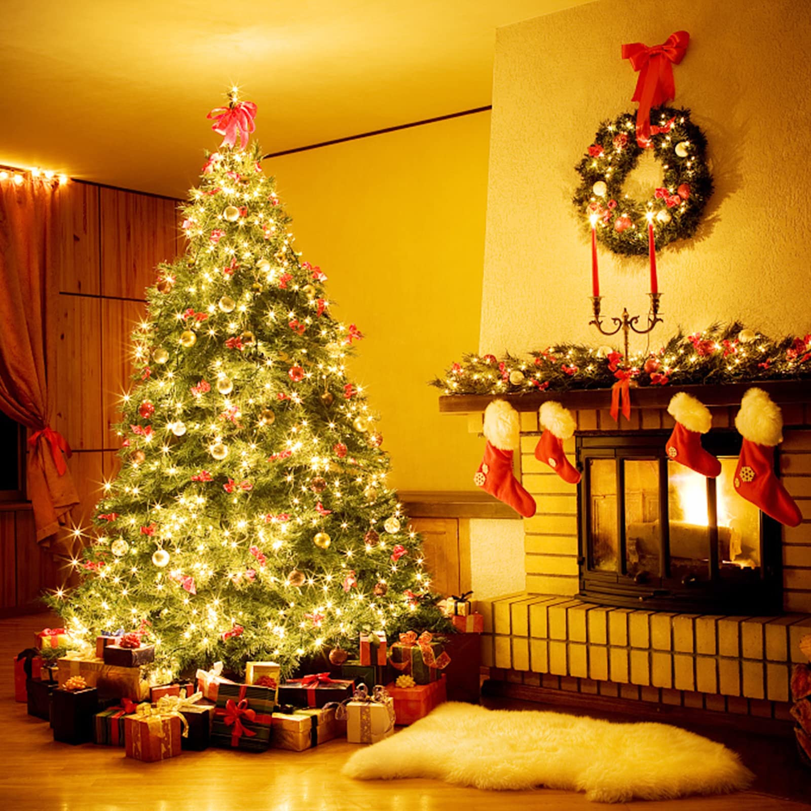 Quntis IP65 Lichterkette Außen 50m 1000 LED Lichterschlauch, Weihnachtsbeleuchtung Strombetrieb Warmweiß, 8 Modi Speicherfunktion, Weihnachtsdeko für Baum Terrasse Balkon Garten Wand Zimmer Haus Party