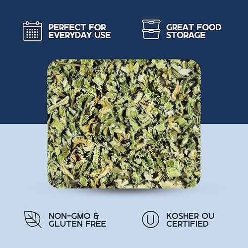 Miniatura 4 de Harmony House Apio deshidratado, corte cruzado: verduras secas para cocinar, acampar, suministros de emergencia y más (1.5 onzas, bolsa con