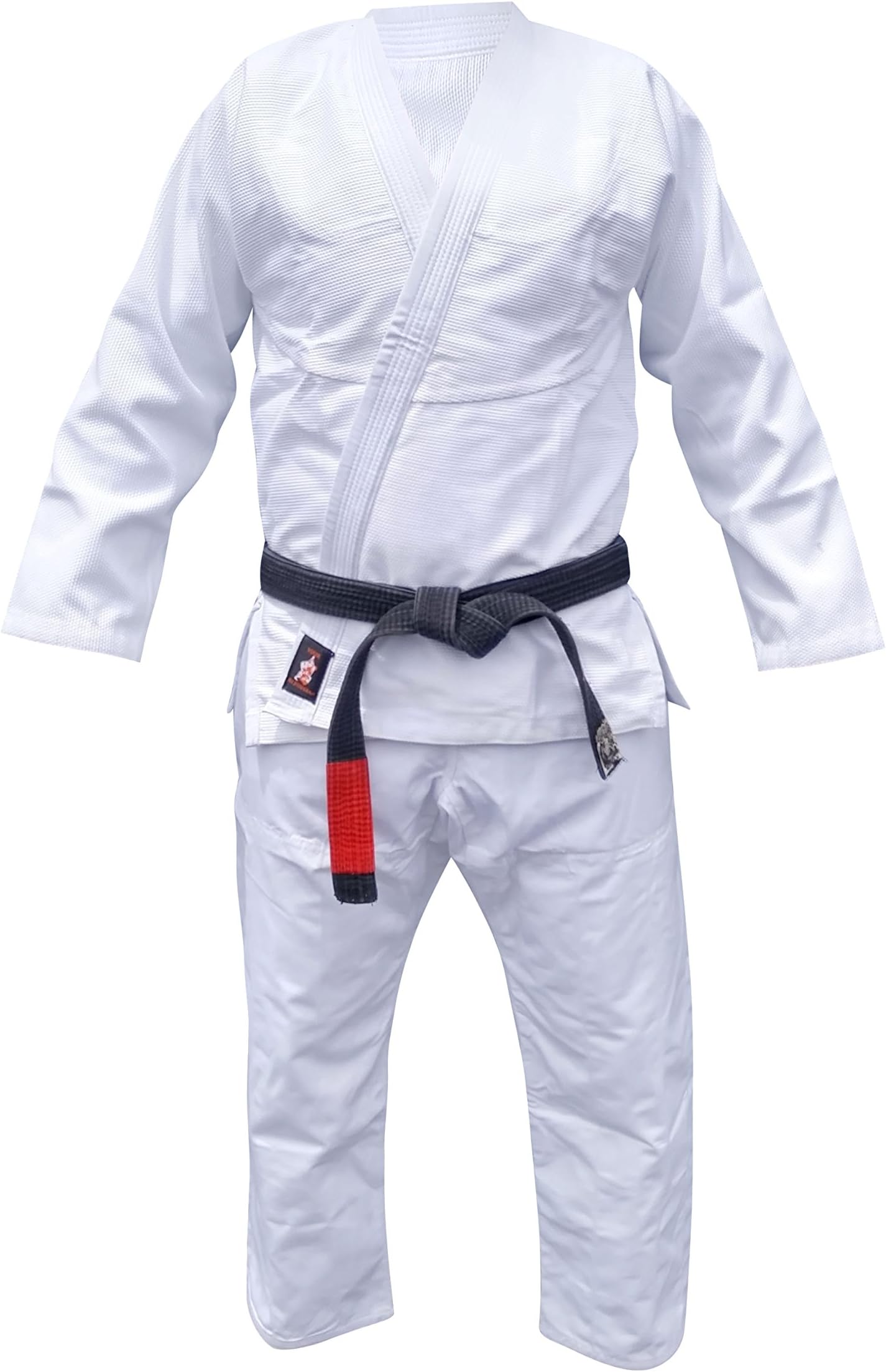 BJJ Gi - Brazilian Jiu Jitsu Sports Uniform Blue White Black or Gray Jacket & Pants w White Belt