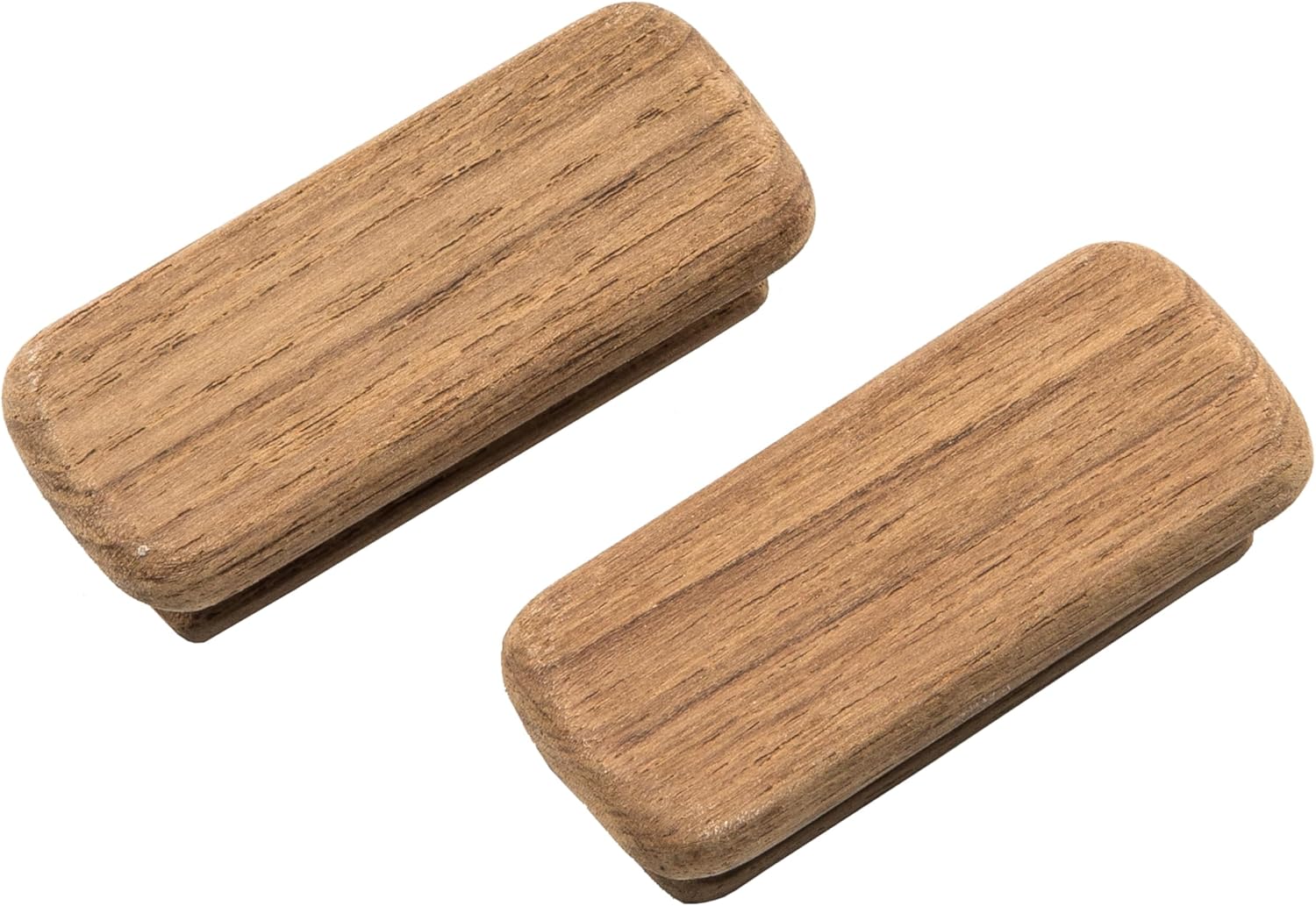 Whitecap Teak Rectangular Drawer Knob - 2-3/4"L - 2 Pack