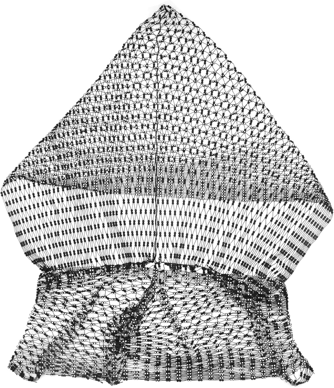 Rhinestone Mesh Fishnet Tops for Women Shiny Sexy Hooded Hollow Out Crop Tops Party Clubwear Bikini Cover Up - Image 6