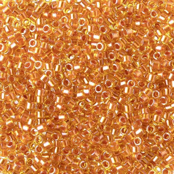 Miyuki Delica Seed Beads Bundle: Size 11/0, Sugared Yam Collection DB103, DB1702, DB2306