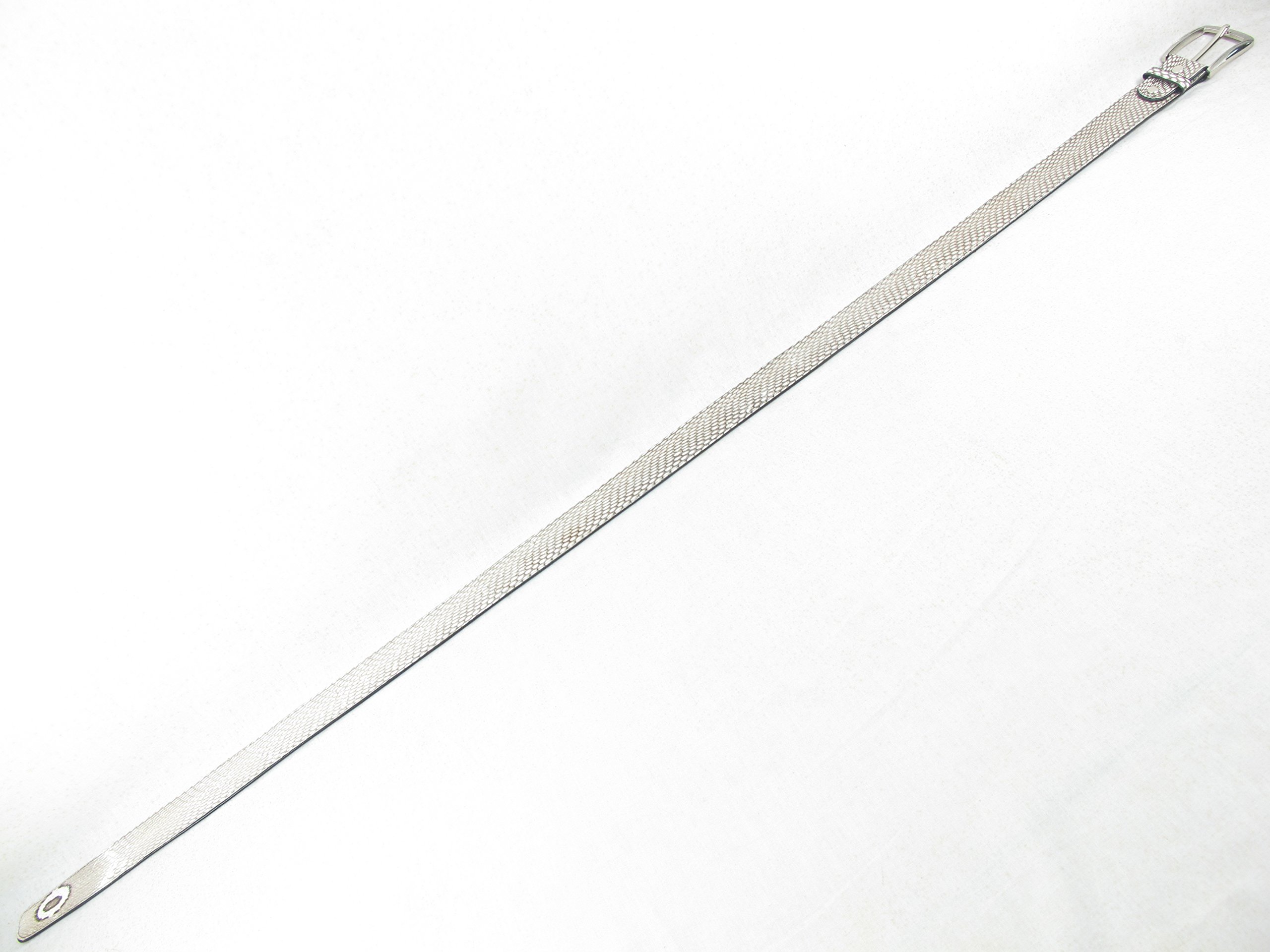 Pelgio Genuine Cobra Snake Skin Men's Belt 46