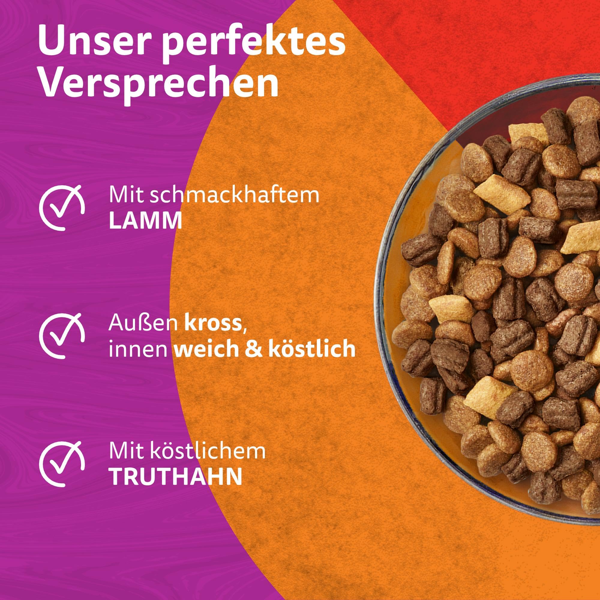 Whiskas Duo Trockenfutter für ausgewachsene Katzen 6 x 1.9 kg Classic Combos