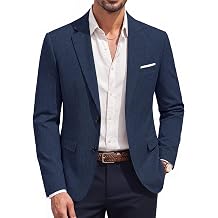 PJ PAUL JONES Mens Blazer Casual Lightweight Texture Sport Coat Jacket