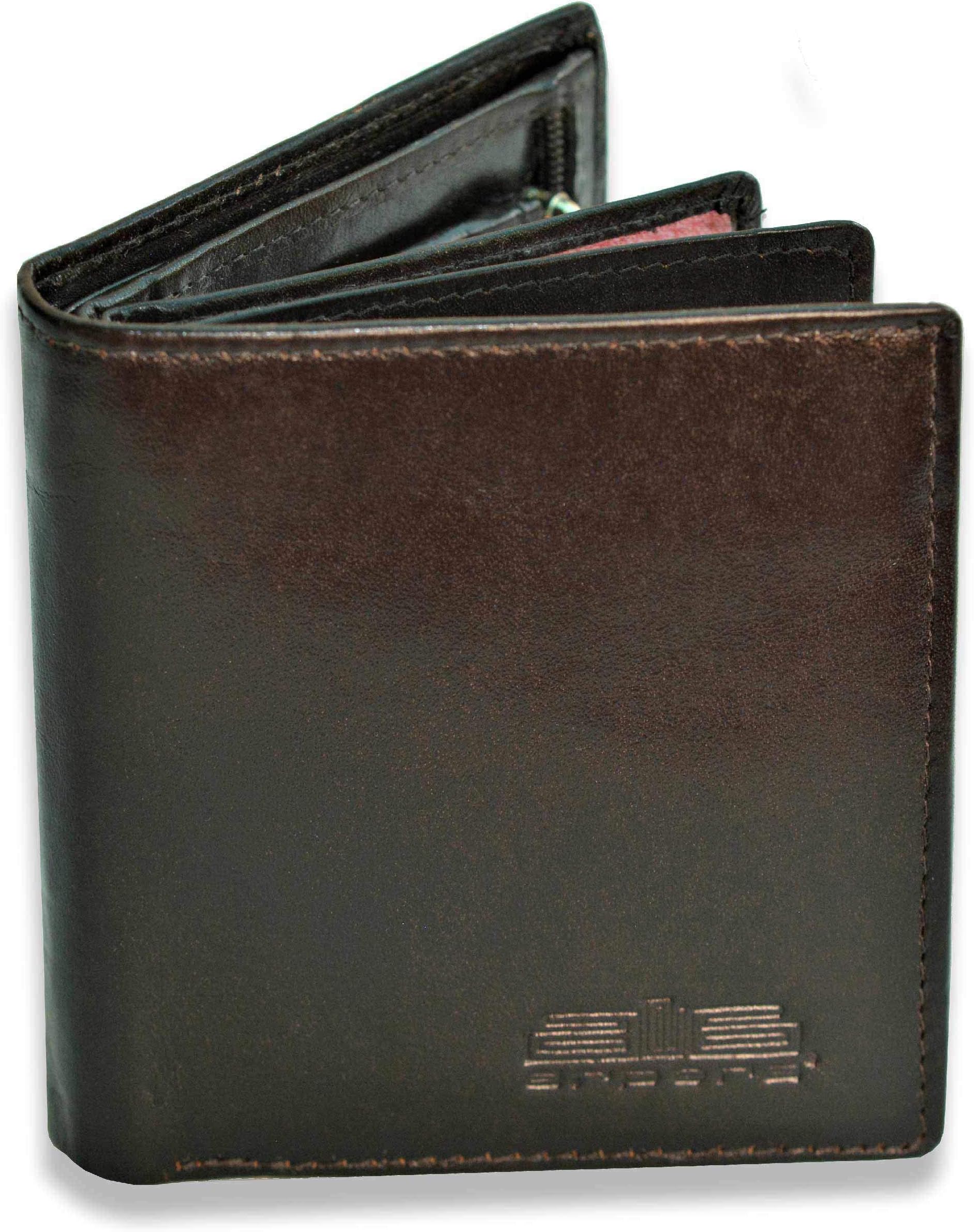 arpera Brown Leather Men's Wallet (C11429-2)