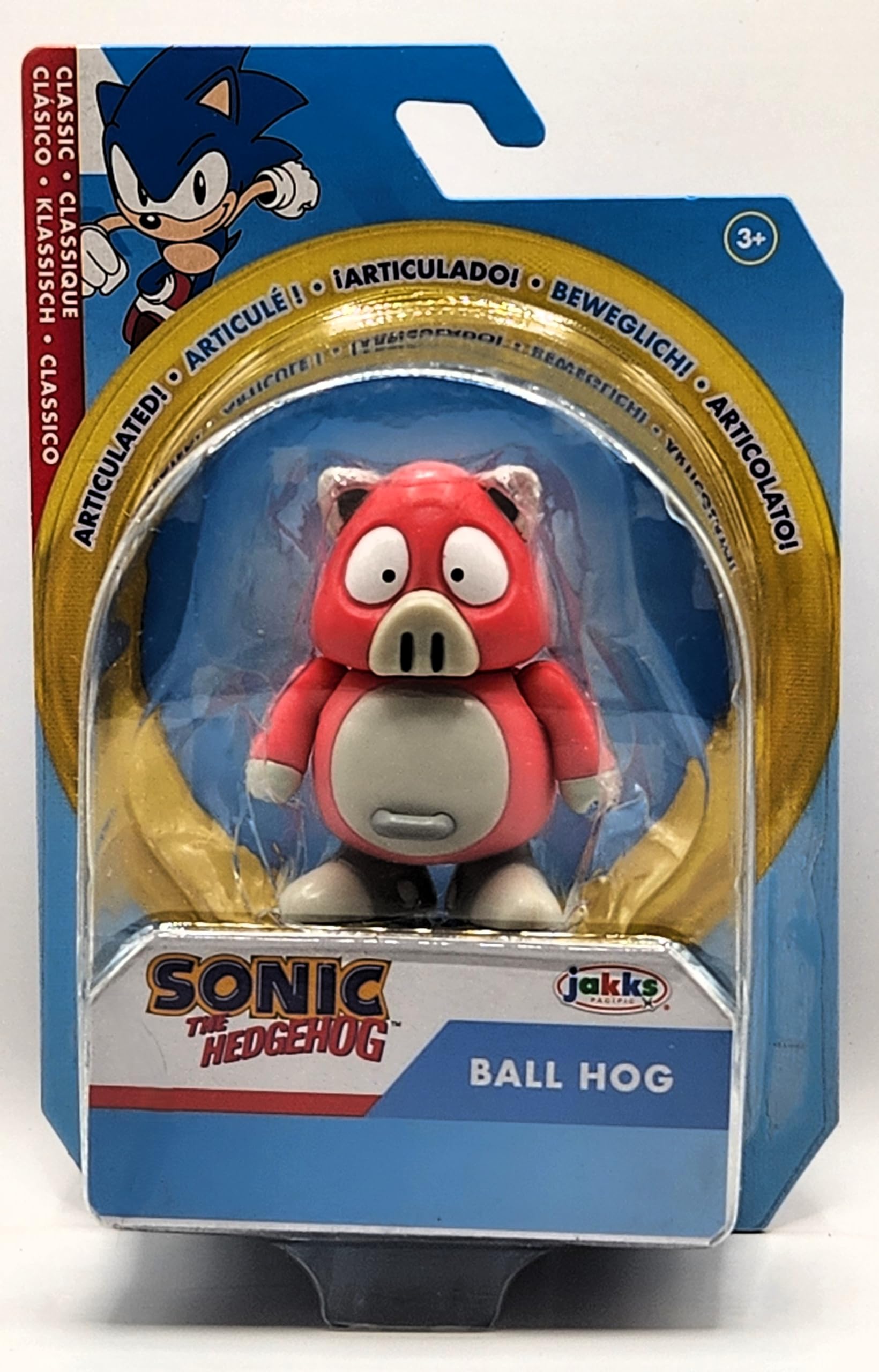 Sonic The Hedgehog - 2.5" Figure (Ball Hog) /Toys