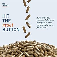 Vista 6 de Dr. Tobias Colon 14 Day Cleanse, apoya movimientos intestinales saludables, desintoxicación de limpieza de colon, fórmula de limpieza avanzada