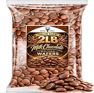 Milk Chocolate Melting Wafers | 2 LB Bulk Value Pack | – Smooth Candy Coating for Dipping, Molding, Cake Pops, Pretzels, Strawberries & Dessert Decorating