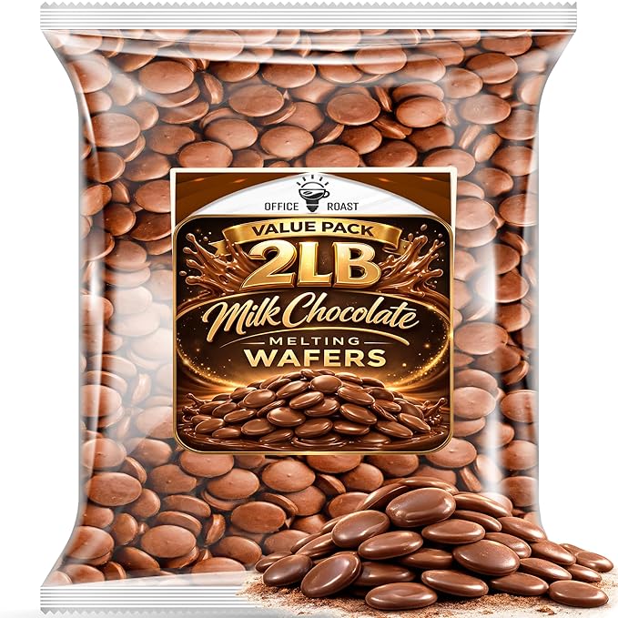 Milk Chocolate Melting Wafers | 2 LB Bulk Value Pack
