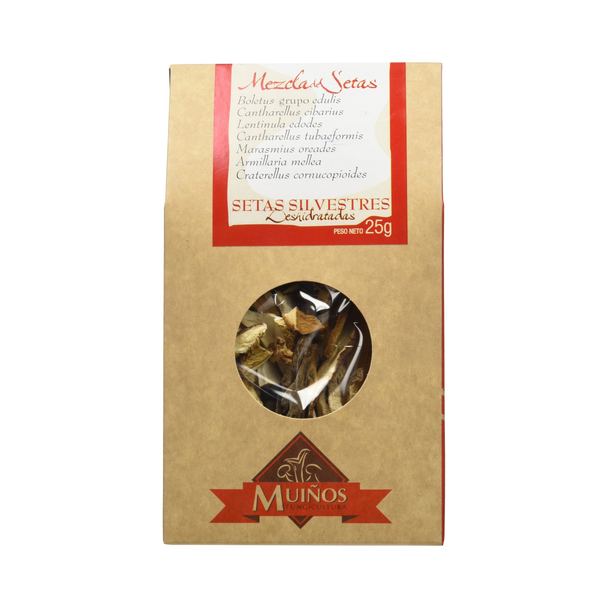 Porto Muíños - Mezclas de Setas Silvestres Deshidratadas - 25 g