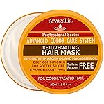 Arvazallia Rejuvenating Hair Mask and Deep Conditioner For Color Treated Hair with Argan Oil and Macadamia Oil Sulfate Free & Paraben Free